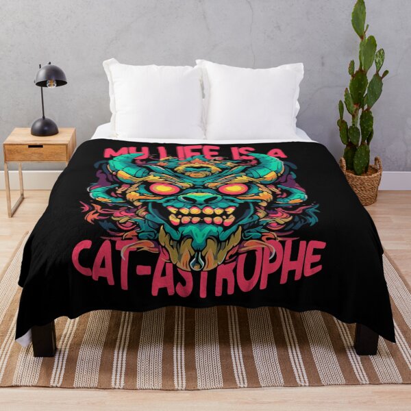 Item preview, My Life is a Cat-astrophe design designed and sold by EzequielBC.