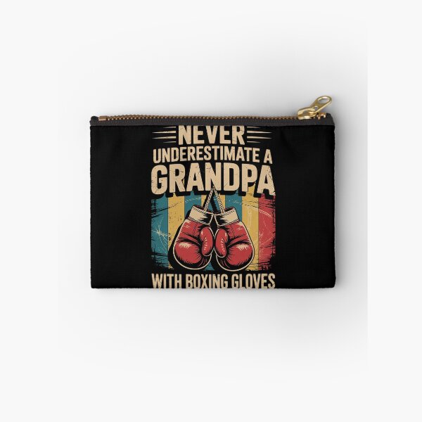 Item preview, Never Underestimate An Old Man With Boxing Gloves Boxing  designed and sold by BeetleMalon.