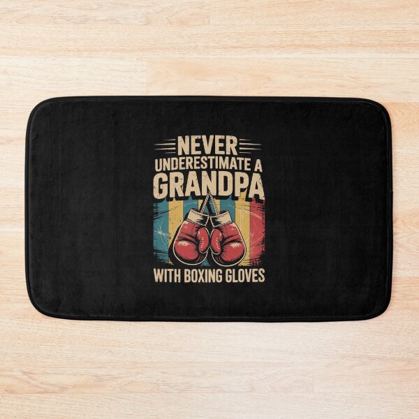 Item preview, Never Underestimate An Old Man With Boxing Gloves Boxing  designed and sold by BeetleMalon.