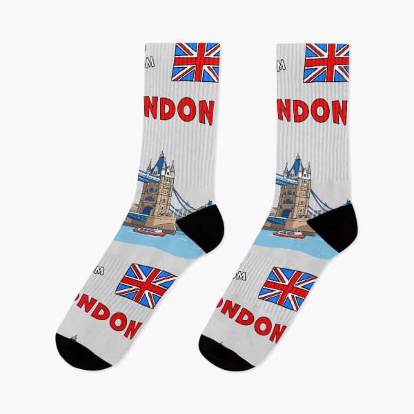 Item preview, London Tower Bridge & Union Jack - Cute UK Souvenir designed and sold by mashmosh.