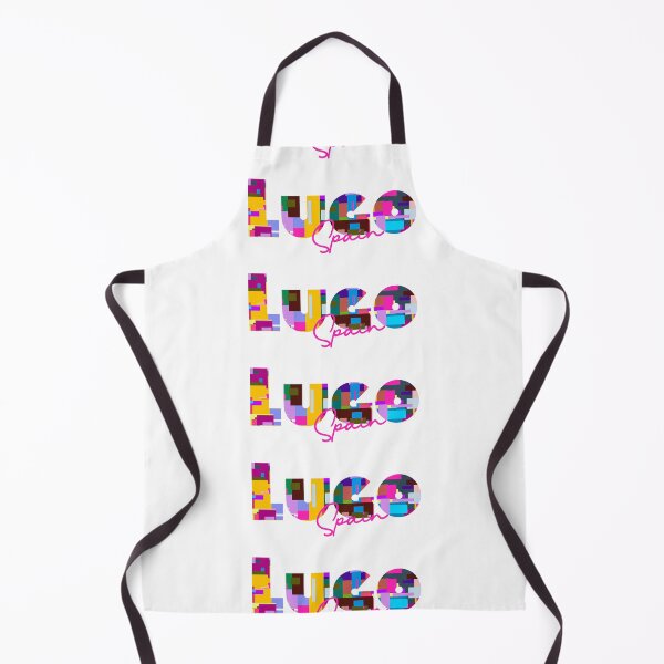 Item preview, Lugo, Spain, Vibrant Abstract City Typography Art designed and sold by Wanderful-roads.