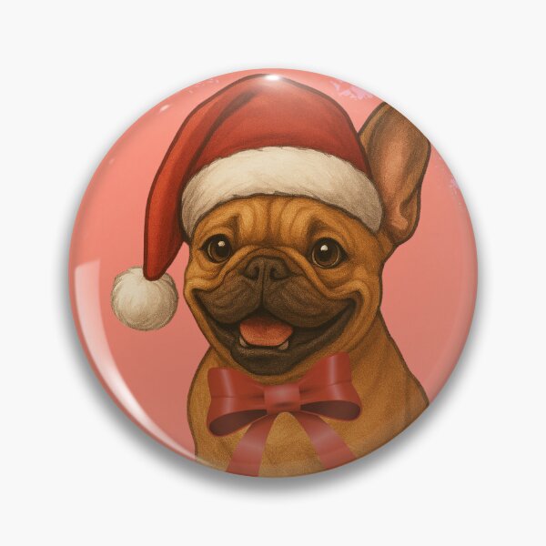 Item preview, He’s On a List and It’s Not Mine – Funny Christmas French Bulldog Design designed and sold by Magda-Creates.