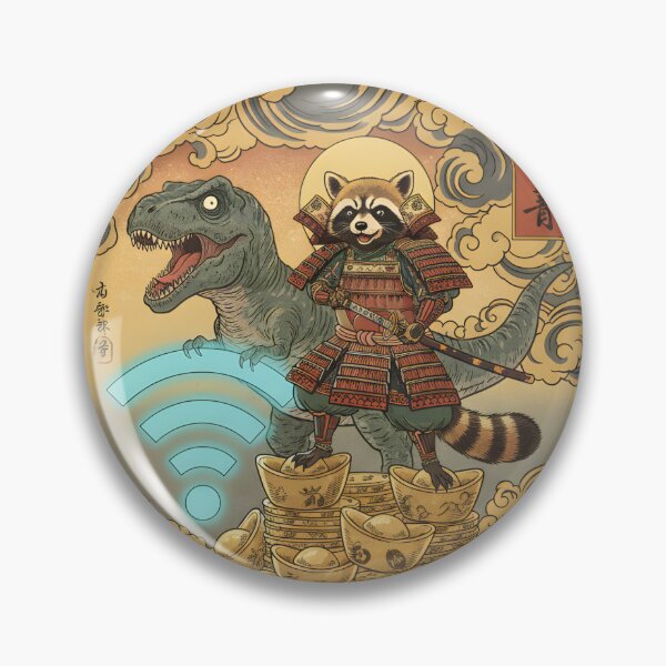 Item preview, Ukiyo-e Clash of Gold and Crypto designed and sold by KakangMudi.