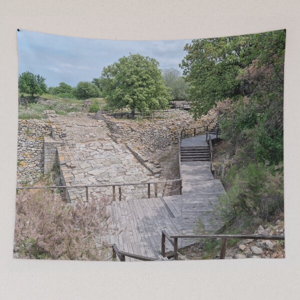 Item preview, Old gateway in ancient Troy city, aegean designed and sold by EK EXCLUSIVE.