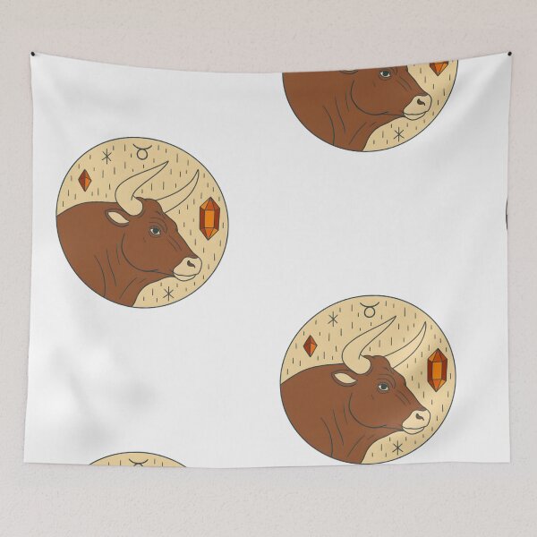 Item preview, TAURUS ZODIAC SIGN ART designed and sold by infinitearte.