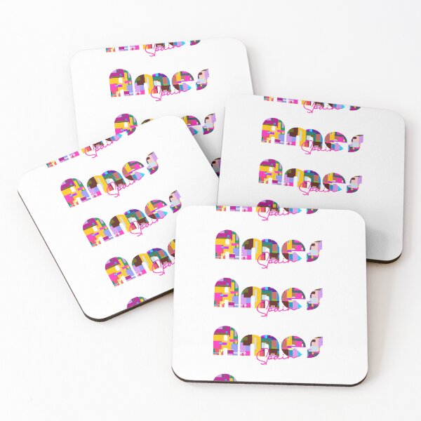 Item preview, Ames, Spain, Vibrant Abstract City Typography Art designed and sold by Wanderful-roads.