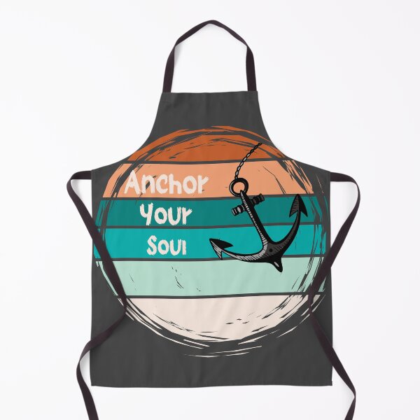 Item preview, Vintage Anchor Your Soul | Boho Sunset Stripes Design designed and sold by RokaWorld.