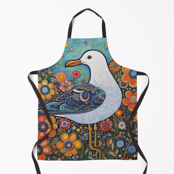 Item preview, Seagull covered in flowers in a magic Garden designed and sold by Colin Bentham.