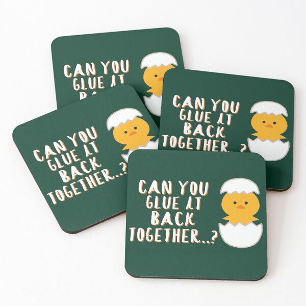 Item preview, Broken Egg Cute Chick – Can You Glue It Back Together? Funny Emotional De designed and sold by RokaWorld.