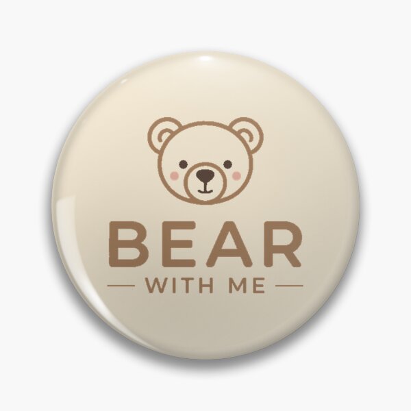 Item preview, Bear With Me | Minimalist Playful Typography designed and sold by DabrowskiDesign.