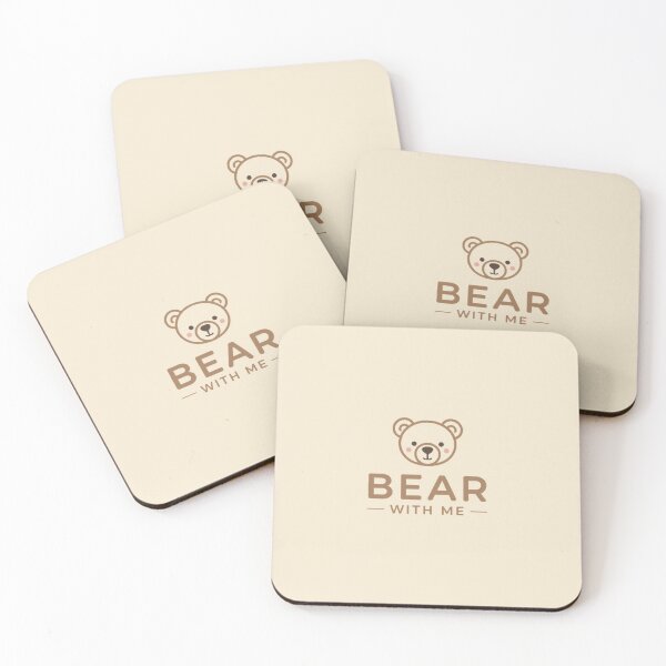 Item preview, Bear With Me | Minimalist Playful Typography designed and sold by DabrowskiDesign.