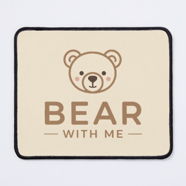 Item preview, Bear With Me | Minimalist Playful Typography designed and sold by DabrowskiDesign.