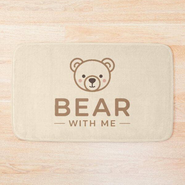 Item preview, Bear With Me | Minimalist Playful Typography designed and sold by DabrowskiDesign.