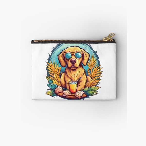 Item preview, Tropical Golden Retriever Chill Session designed and sold by Avina Intelligence.