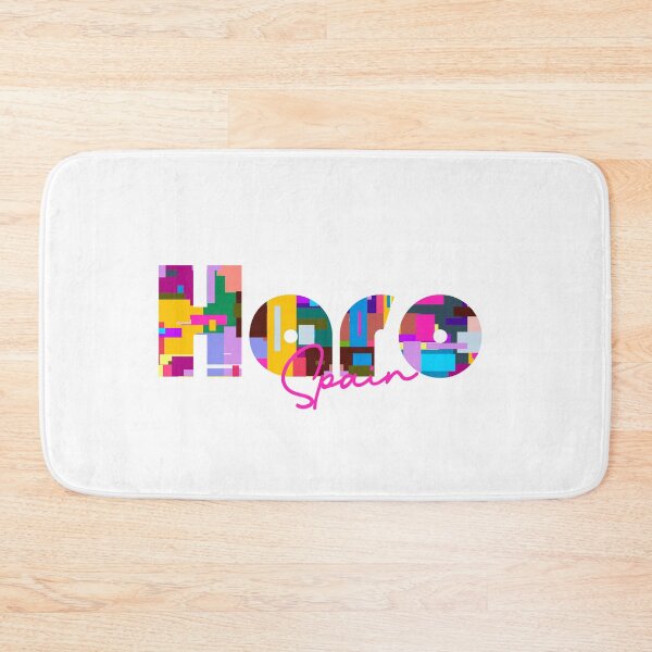 Item preview, Haro, Spain, Vibrant Abstract City Typography Art designed and sold by Wanderful-roads.