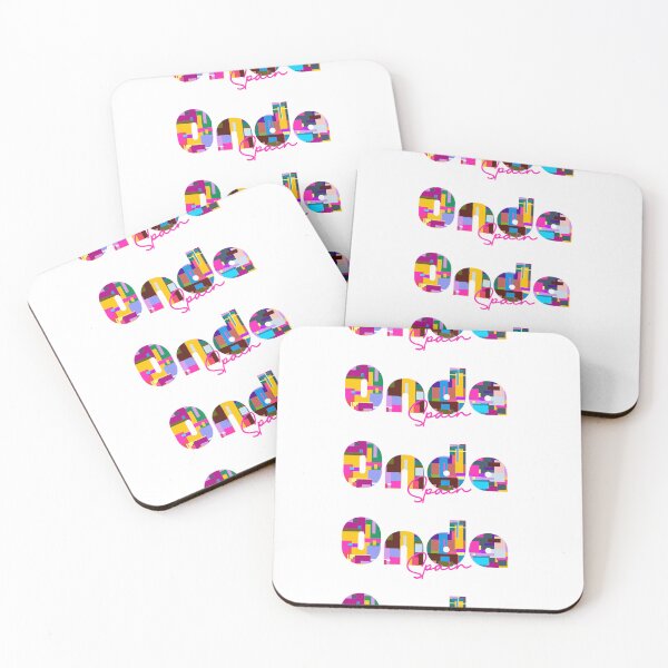 Item preview, Onda, Spain, Vibrant Abstract City Typography Art designed and sold by Wanderful-roads.