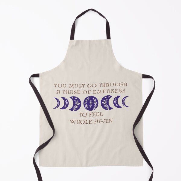 Item preview, Moon Phases Healing Quote – Emptiness to Wholeness Aesthetic Design designed and sold by RokaWorld.