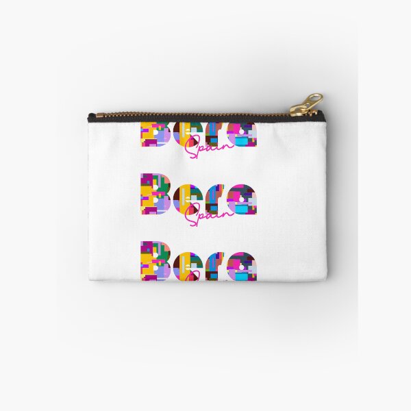 Item preview, Bera, Spain, Vibrant Abstract City Typography Art designed and sold by Wanderful-roads.