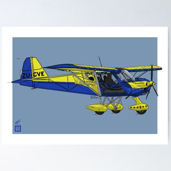 Artikelvorschau, Cheetah Aviation Illustration Art entworfen und verkauft von GeraldSmithArt.