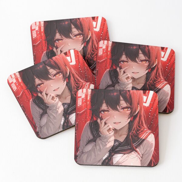 Item preview, Atago Red Light Seductive School Uniform Azur Lane Anime Girl designed and sold by Raslbazola.