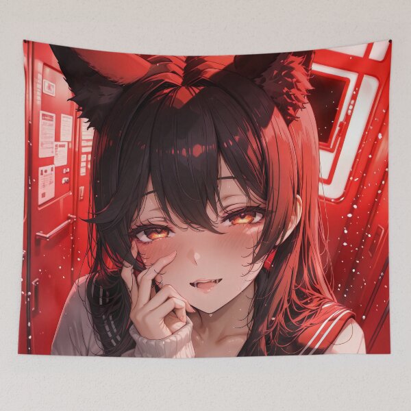 Item preview, Atago Red Light Seductive School Uniform Azur Lane Anime Girl designed and sold by Raslbazola.