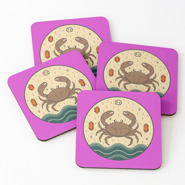 Item preview, CANCER ZODIAC SIGN ART designed and sold by infinitearte.