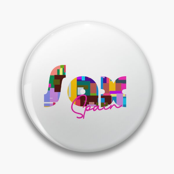 Item preview, Sax, Spain, Vibrant Abstract City Typography Art designed and sold by Wanderful-roads.