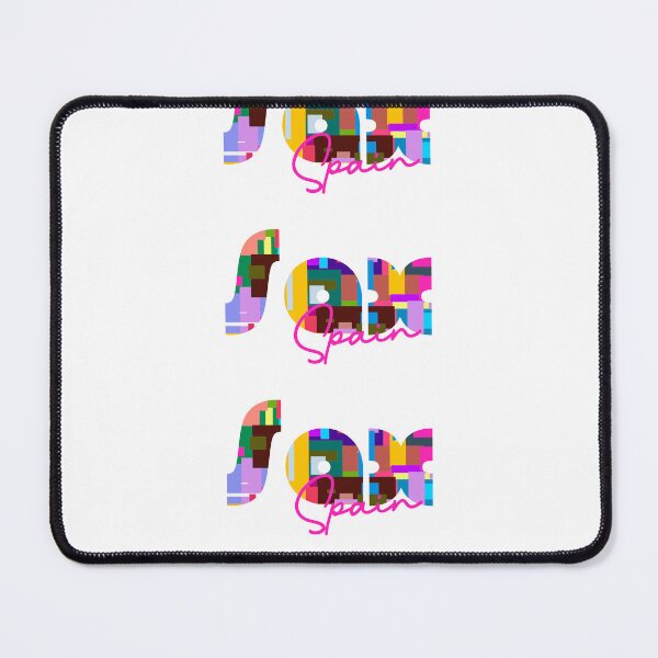 Item preview, Sax, Spain, Vibrant Abstract City Typography Art designed and sold by Wanderful-roads.