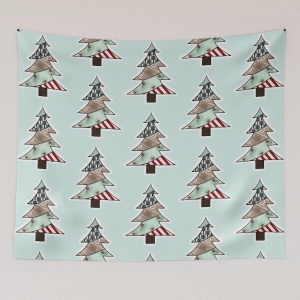 Item preview, Patchwork Christmas  designed and sold by thePaintedHook.