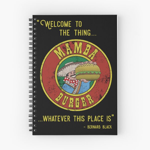Item preview, Black Books - Mamba Burger designed and sold by IncognitoMode.