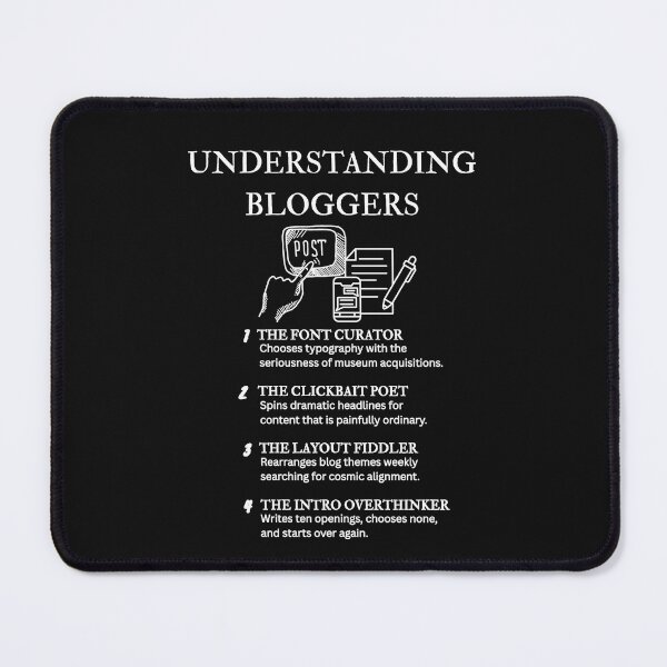 Item preview, Funny Content Creator Shirt – Blogger Definition with Humor – Black designed and sold by PsyFlow35.