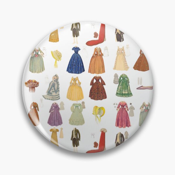 Item preview, Victorian & Regency Fashion Collection by Jessie M. Benge // Public Domain designed and sold by Vernissage-dart.