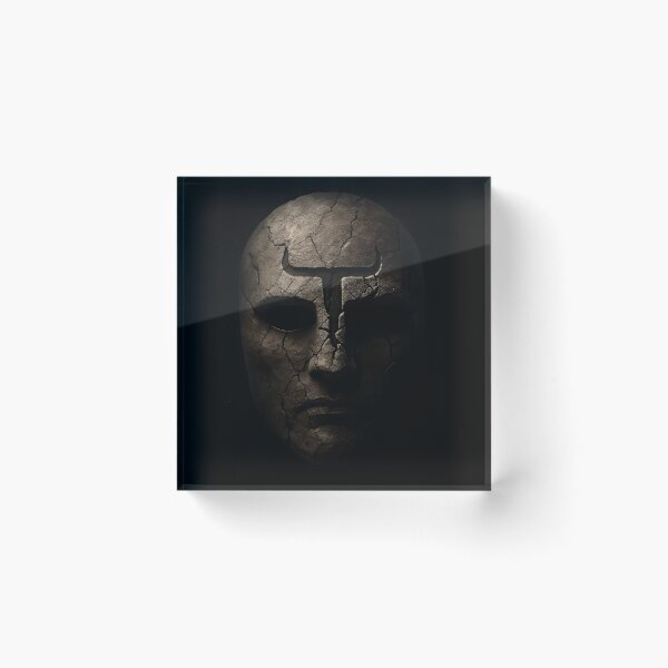 Item preview, The War Mask – Unbreakable Spirit Stone Design designed and sold by TES TOSTE RON.