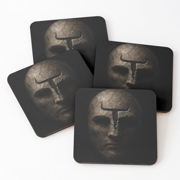 Item preview, The War Mask – Unbreakable Spirit Stone Design designed and sold by TES TOSTE RON.