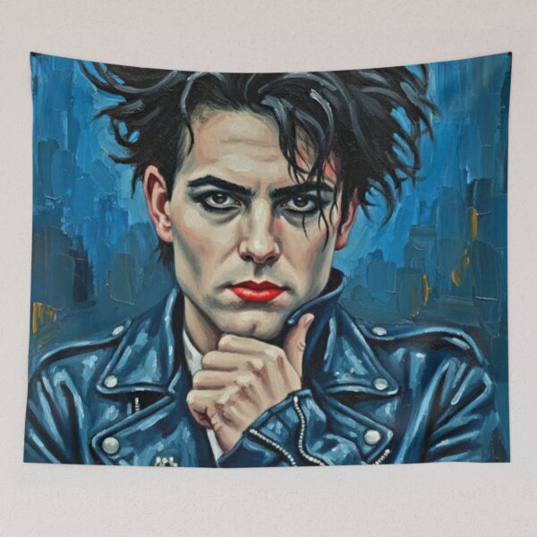 Item preview, Expressive Goth Portrait designed and sold by Art's Diner.