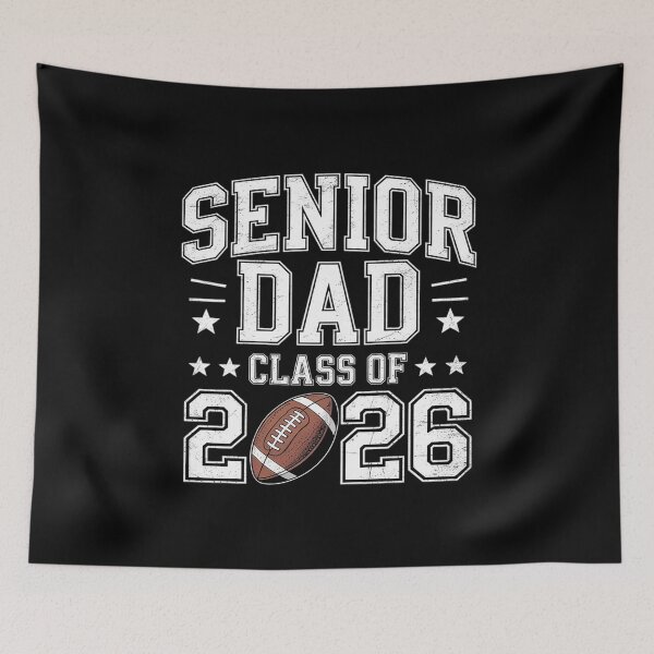 Item preview, Proud Senior Dad 2026 Football Game Day Team Pride Supporter designed and sold by BeetleMalon.