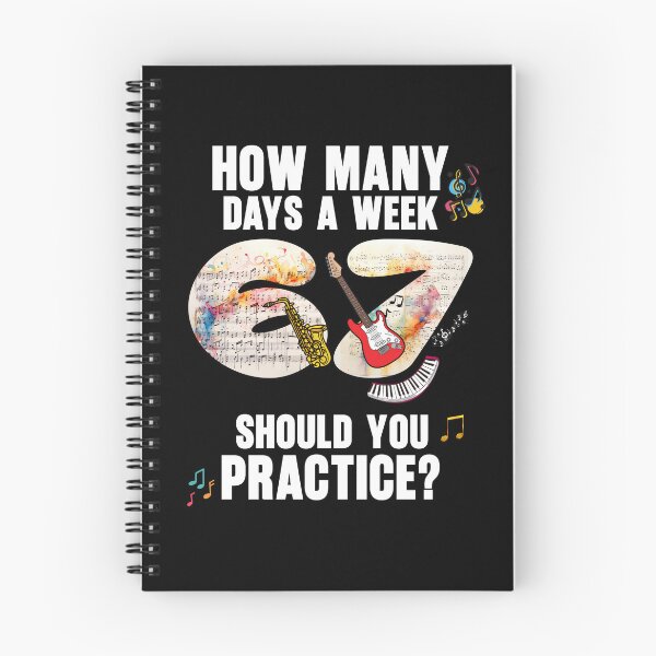 Item preview, How Many Days A Week Should You Practice, 6-7, Six Seven Meme designed and sold by Doodle-Bloom.