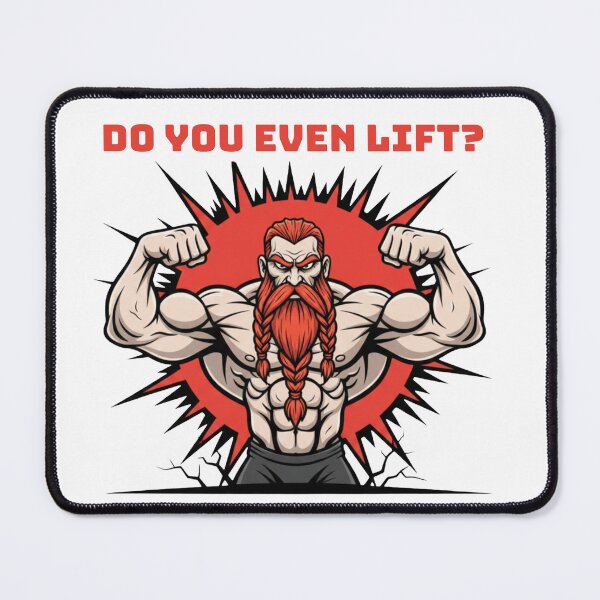 Item preview, Do You Even Lift? – Hardcore Bodybuilder Gym Design designed and sold by ReptiWorks.