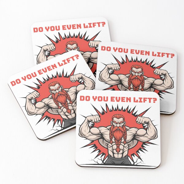 Item preview, Do You Even Lift? – Hardcore Bodybuilder Gym Design designed and sold by ReptiWorks.