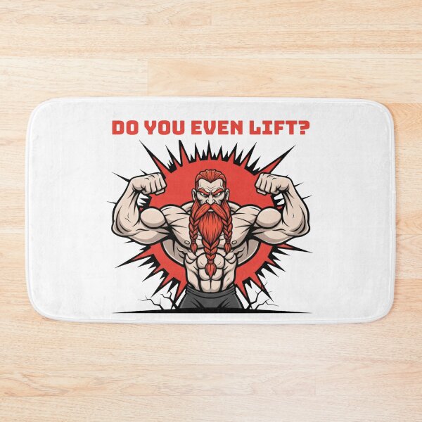 Item preview, Do You Even Lift? – Hardcore Bodybuilder Gym Design designed and sold by ReptiWorks.
