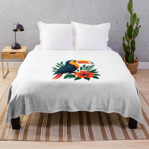 Item preview, Vibrant Tropical Toucan Illustration" designed and sold by UmniTok.