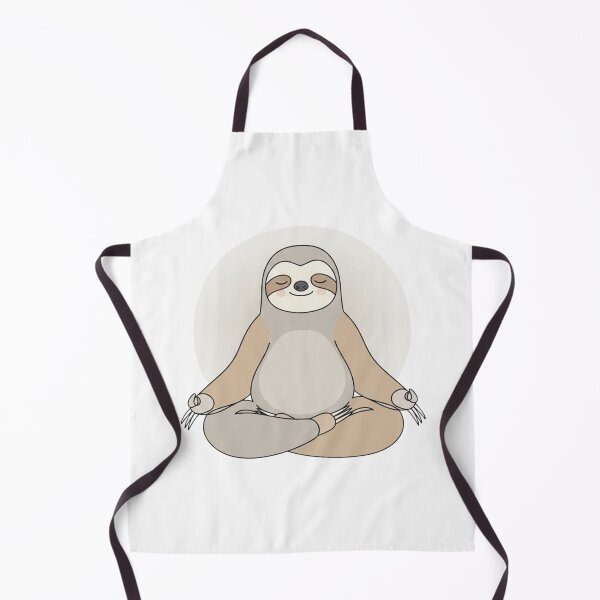 Item preview, Zen Sloth – Minimal Calm Meditation Animal Aesthetic Design designed and sold by JustCrafted.