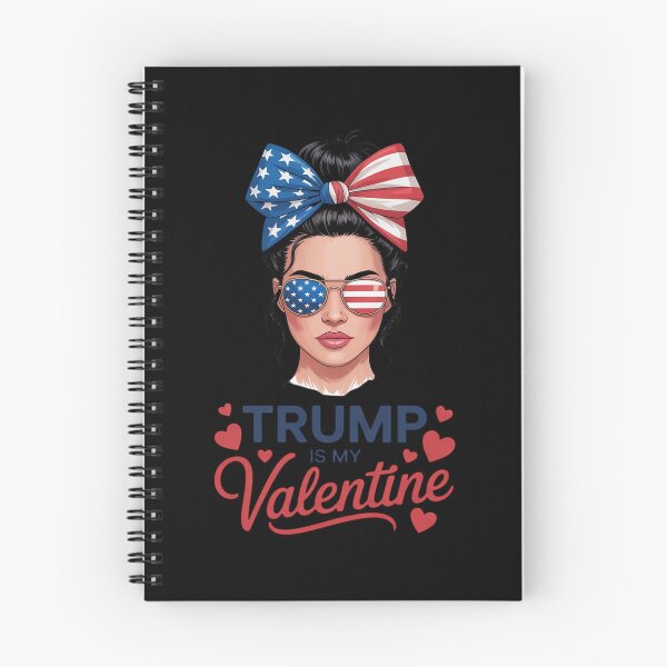 Item preview, Womens Inauguration Day 2025 Trump Girl Messy Bun  designed and sold by RuthGAArt.