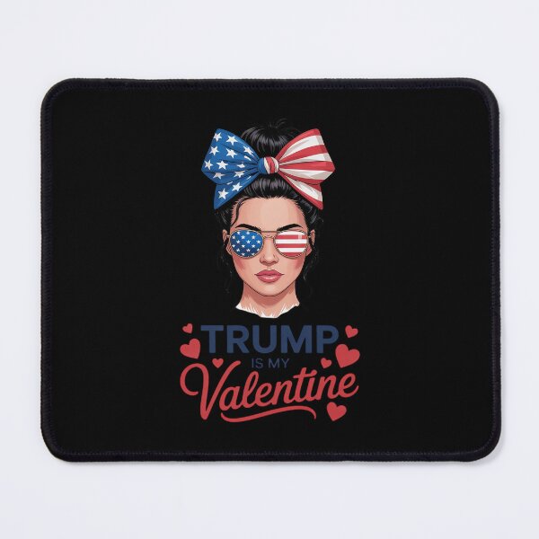Item preview, Womens Inauguration Day 2025 Trump Girl Messy Bun  designed and sold by RuthGAArt.