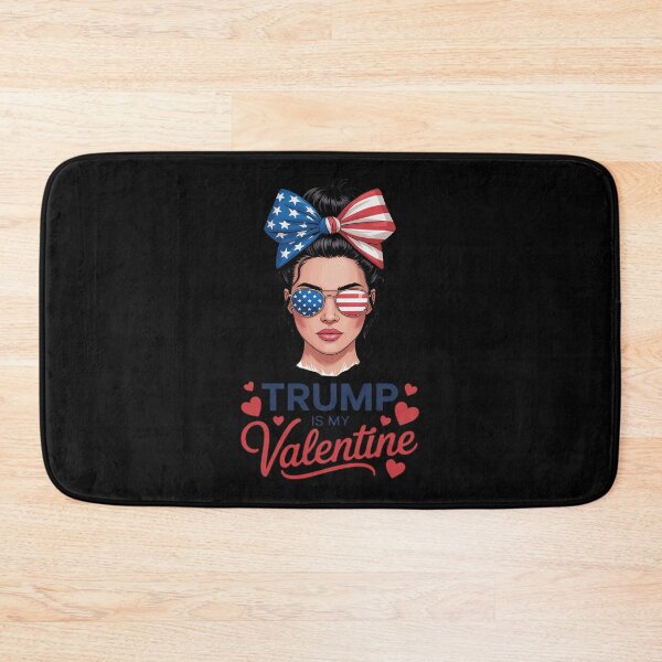 Item preview, Womens Inauguration Day 2025 Trump Girl Messy Bun  designed and sold by RuthGAArt.
