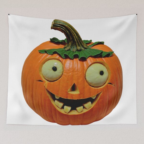 Item preview, Funny Crazy Pumpkin Carving designed and sold by jeamsarts.