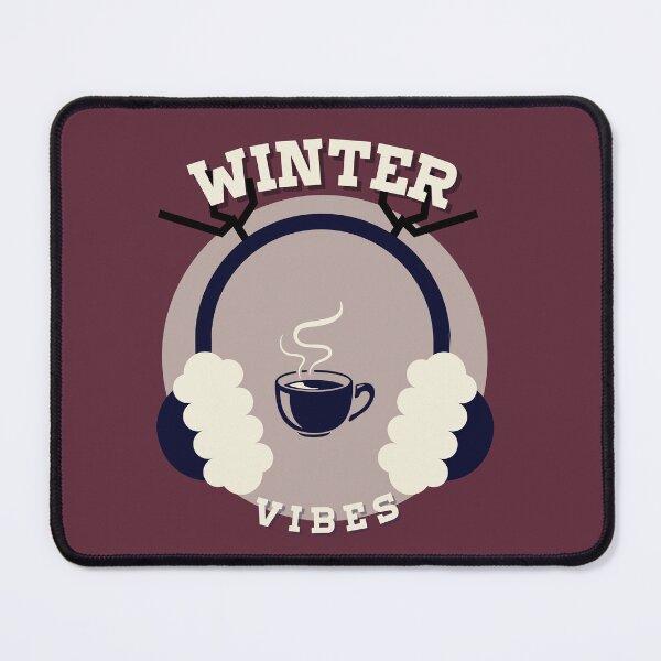 Item preview, Cozy Winter Vibes Earmuffs Coffee Mug | Aesthetic Deer Antler Graphic designed and sold by RokaWorld.