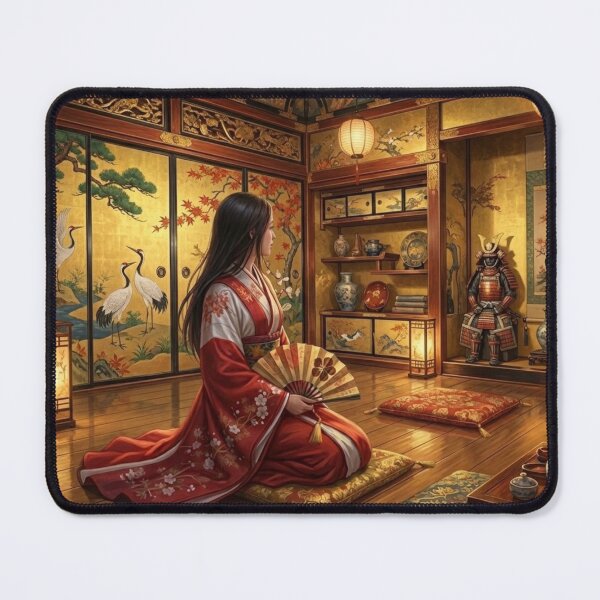 Item preview, Oichi — The Last Bloom of the Warring Age | Japanese Historical Art / お市 ― 戦乱に咲いた最期の華 designed and sold by Mori-no-Akari.