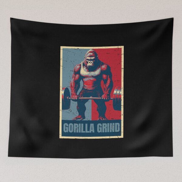 Item preview, Gorilla Grind Weightlifting HOPE designed and sold by TrueArtsStore.