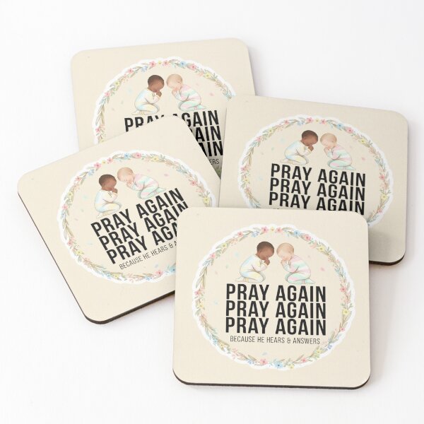 Item preview, Pray Again Motivational Faith Sticker designed and sold by vineartstudio.